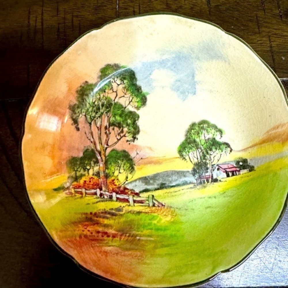 Royal Doulton Gum Trees Pattern D5506 – Small Bowl, Made in England